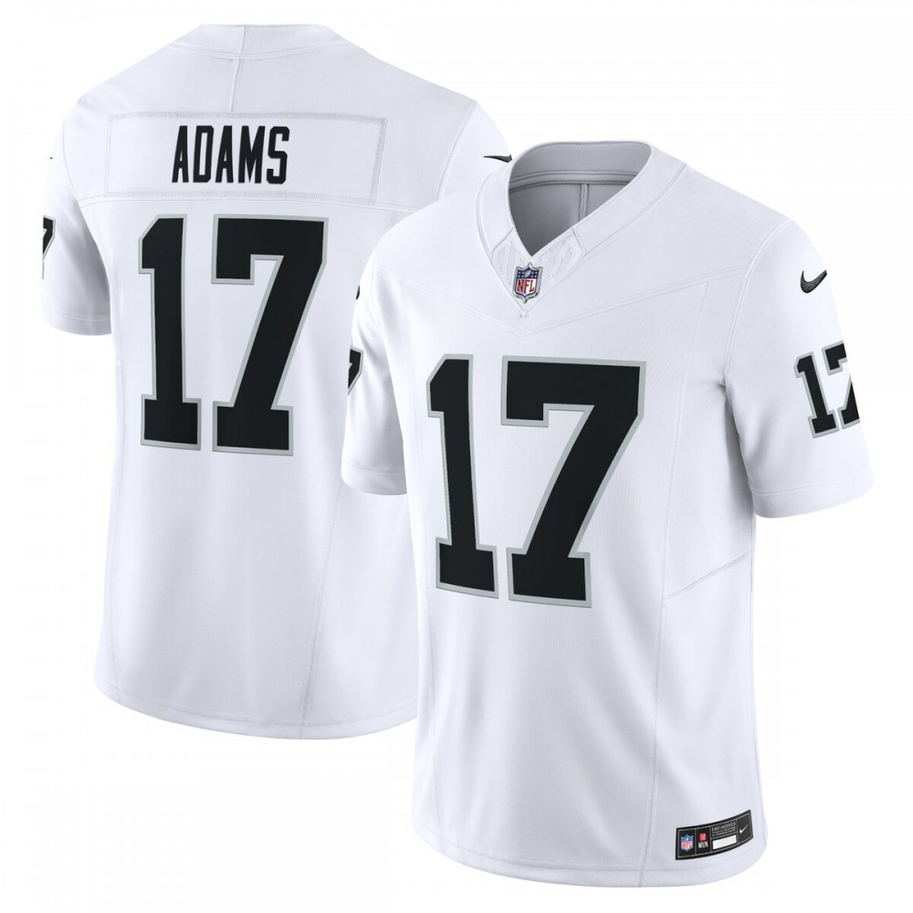 Davante Adams Las Vegas Raiders Nike Vapor F.U.S.E. Limited Jersey - White-GridironStore